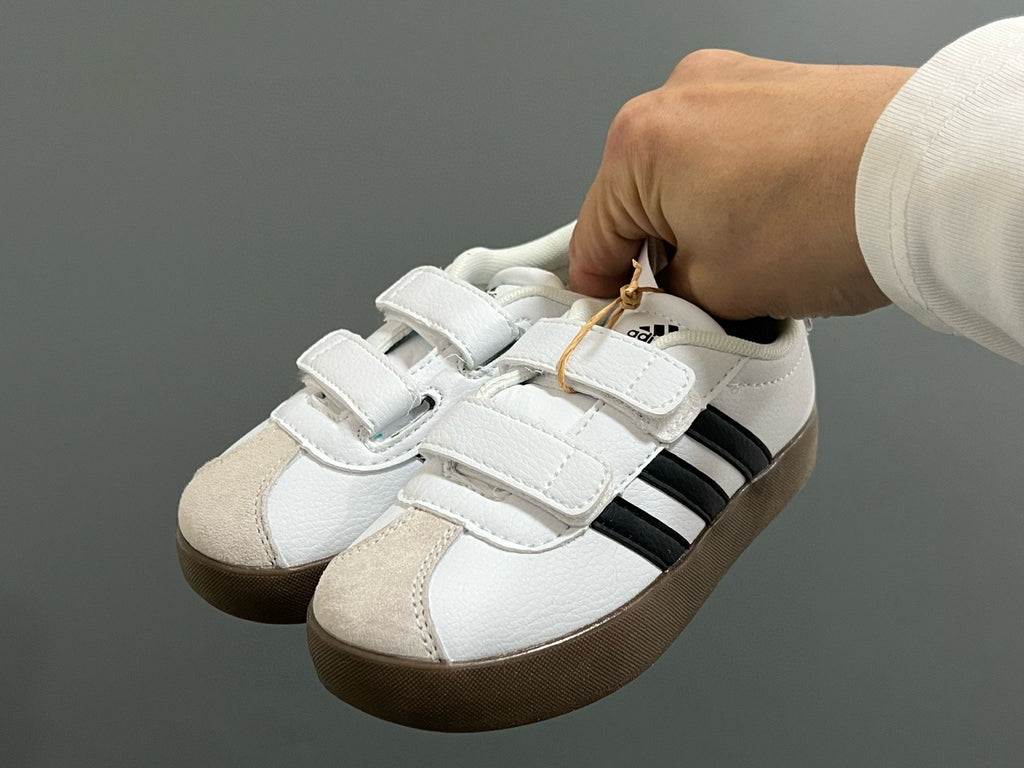 Adidas tennis shoes" white, black"