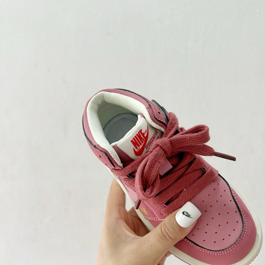 Joe 1 co-branded mid-cut children's " pink"