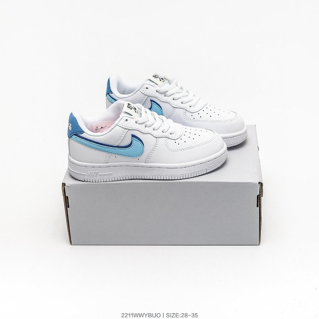 Nike Air Force 1 '07 Low-top versatile" white, blue"