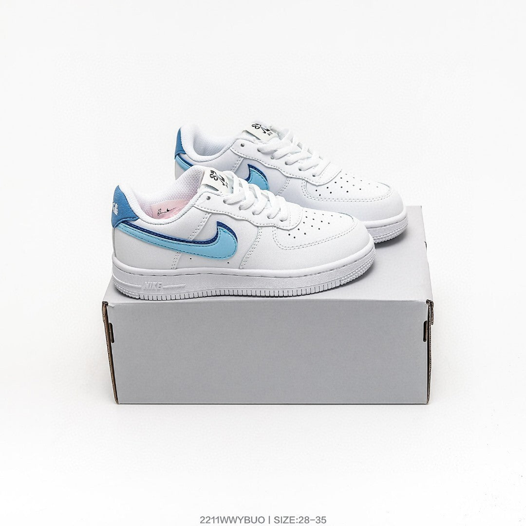 Nike Air Force 1 '07 Low-top versatile" white, blue"