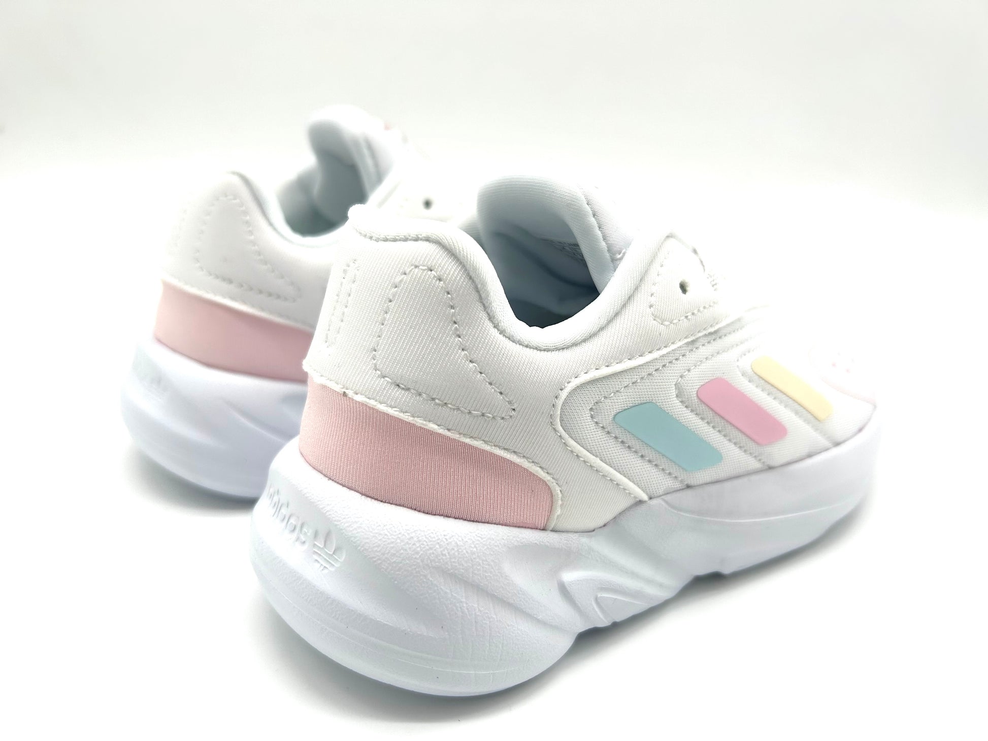 Adidas latest children's dad shoes " white, light pink"