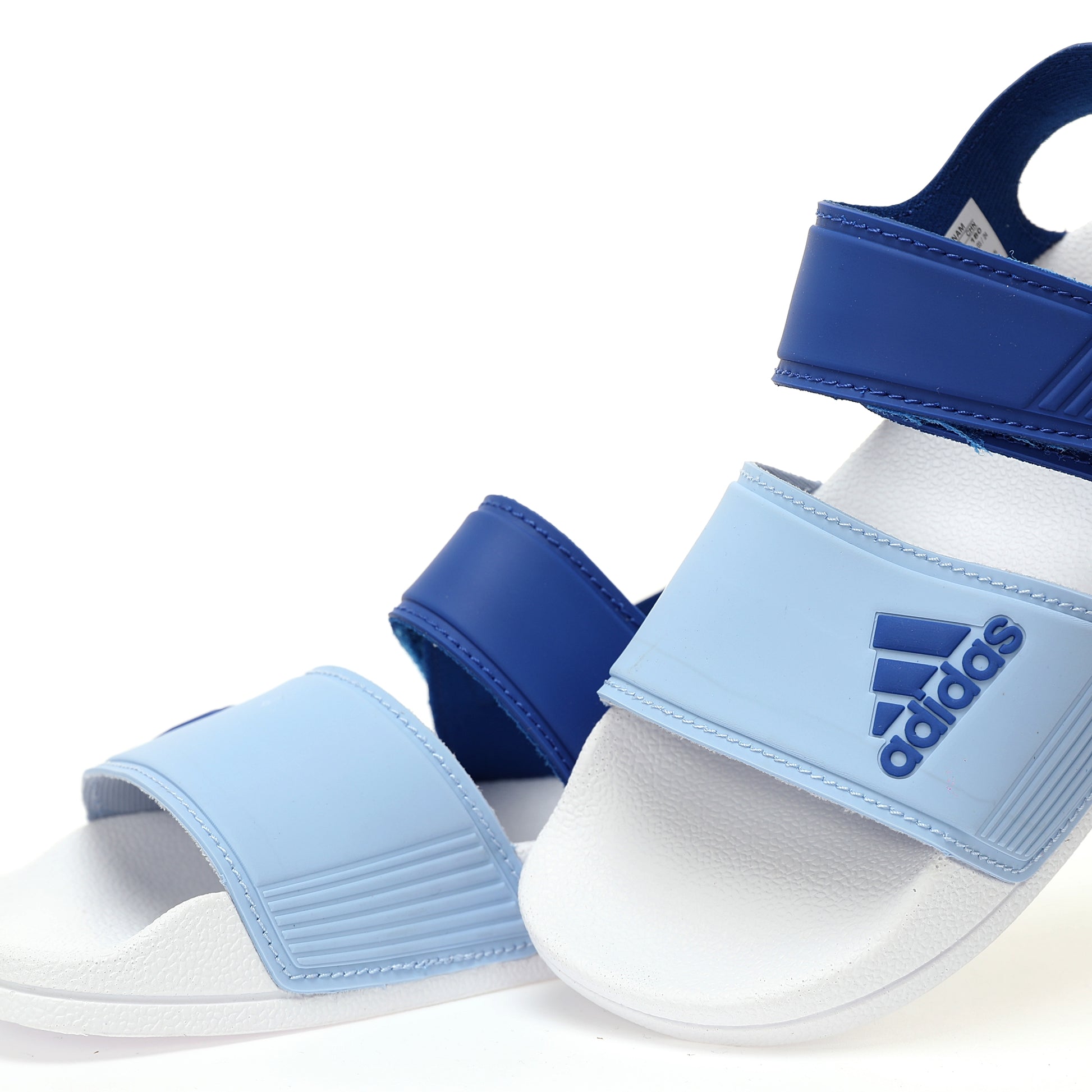 Adidas new open toe "blue"