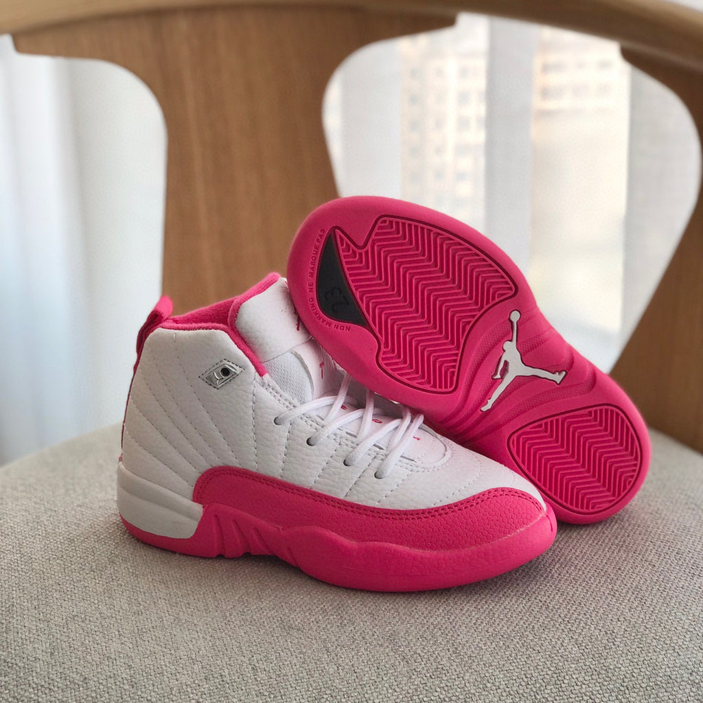 Joe 12 high quality children's shoe" white, pink"