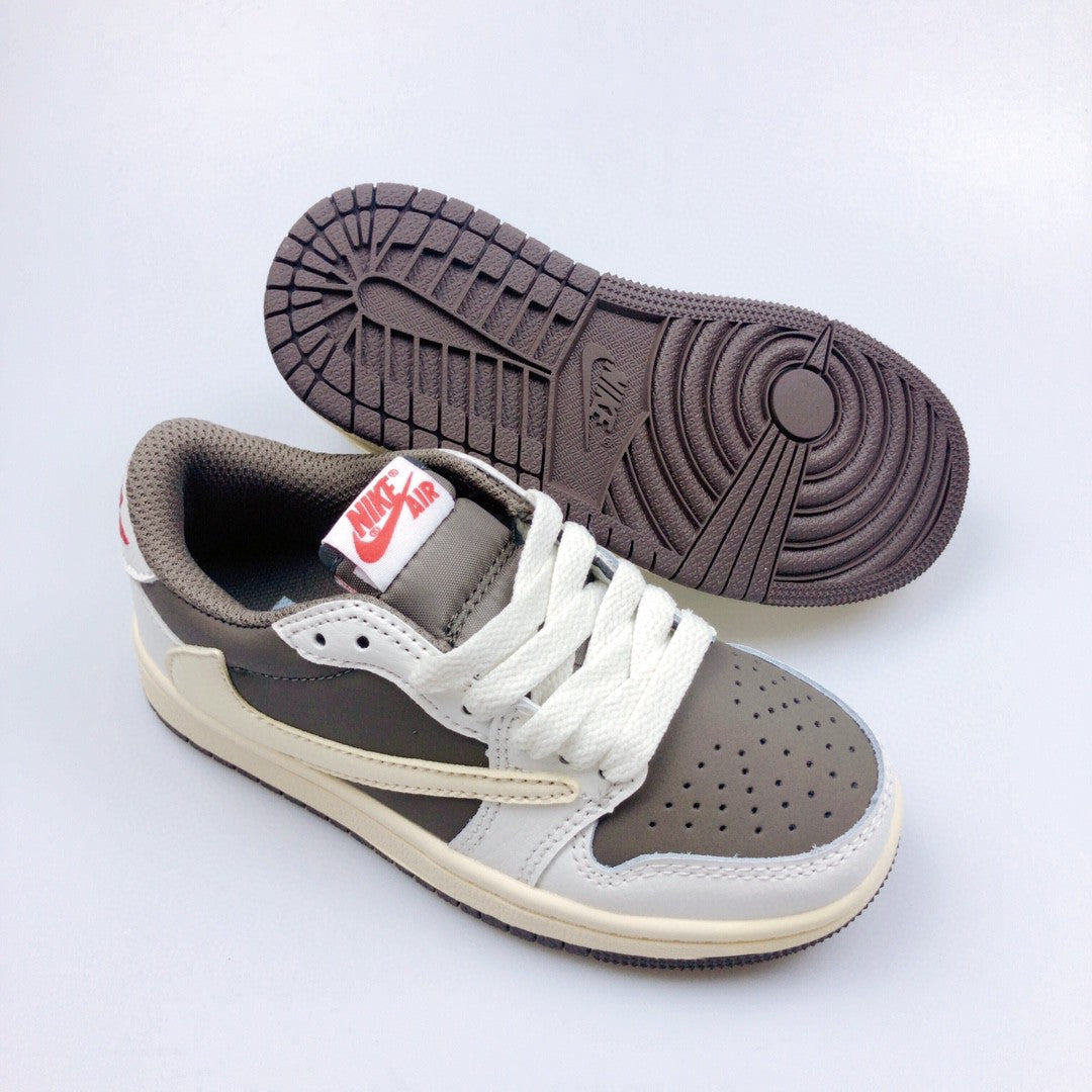 Jordan low-top reverse hook black warrior" brown,cream"