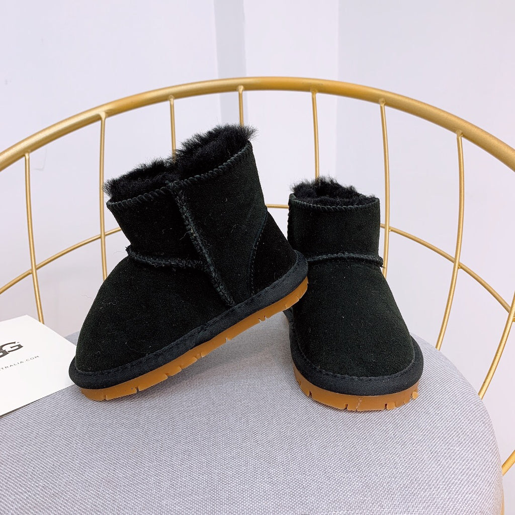 UGG Velcro Baby Shoes" black"