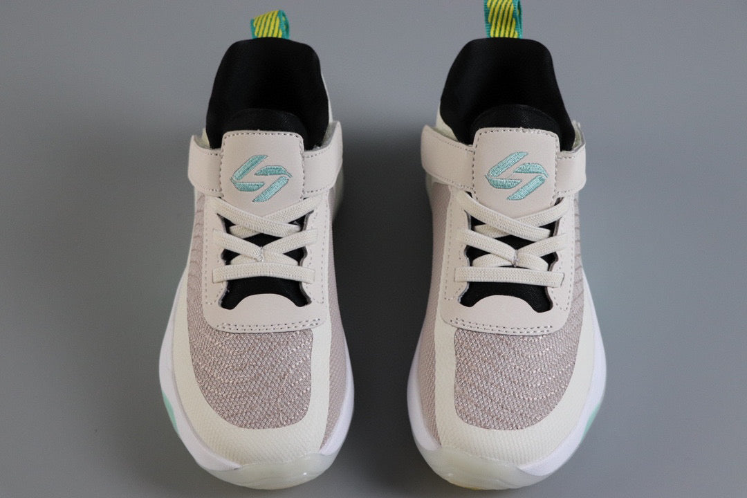 Jordan Doncic children's sports shoes " beige, cream"