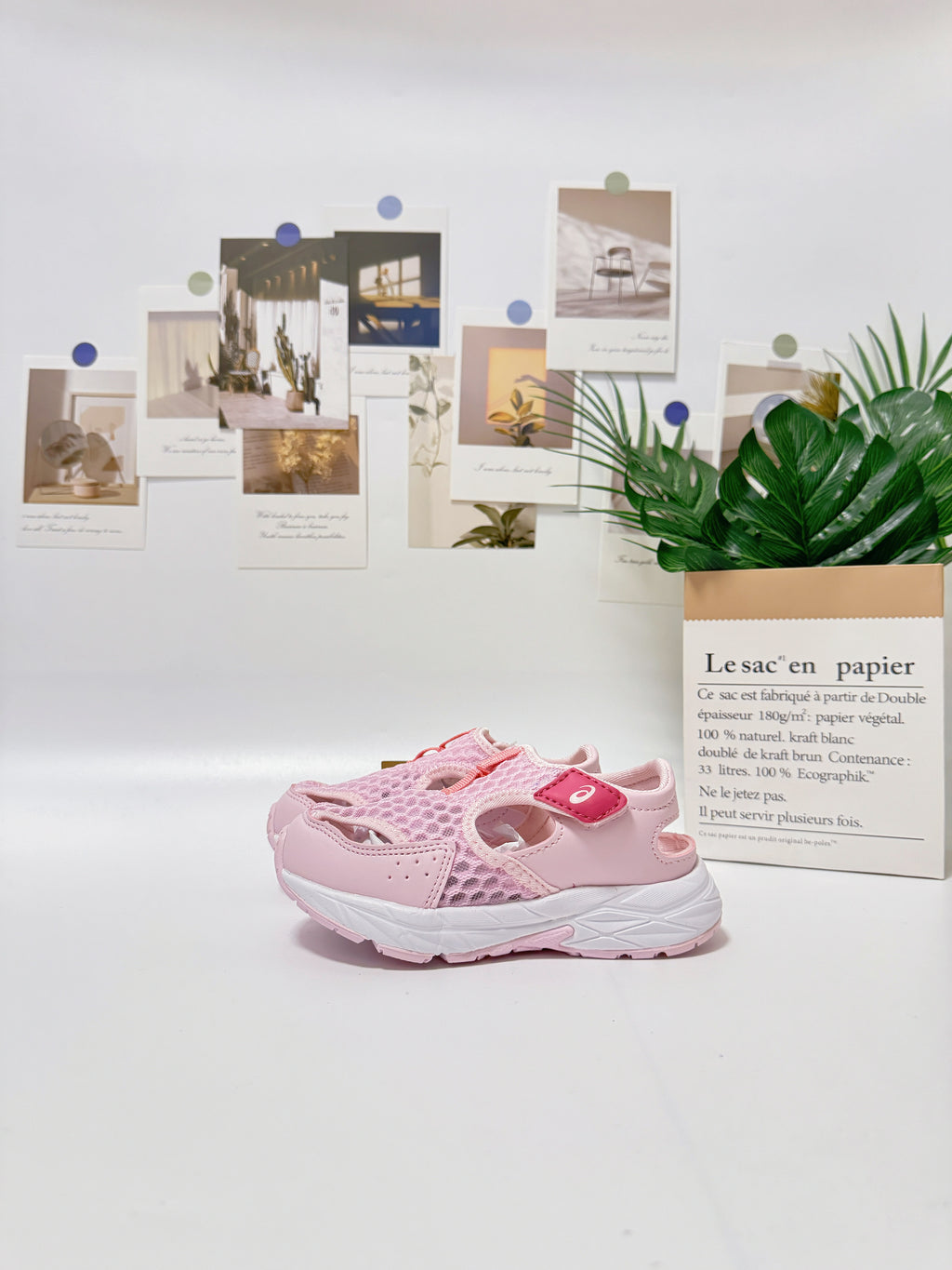 YSS new Velcro sandals "pink"