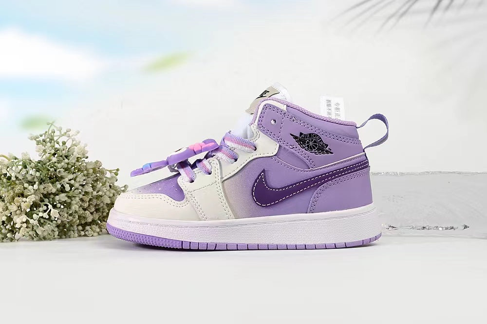 Joe 1AJ1 slip-on shoes for children" white, purple"