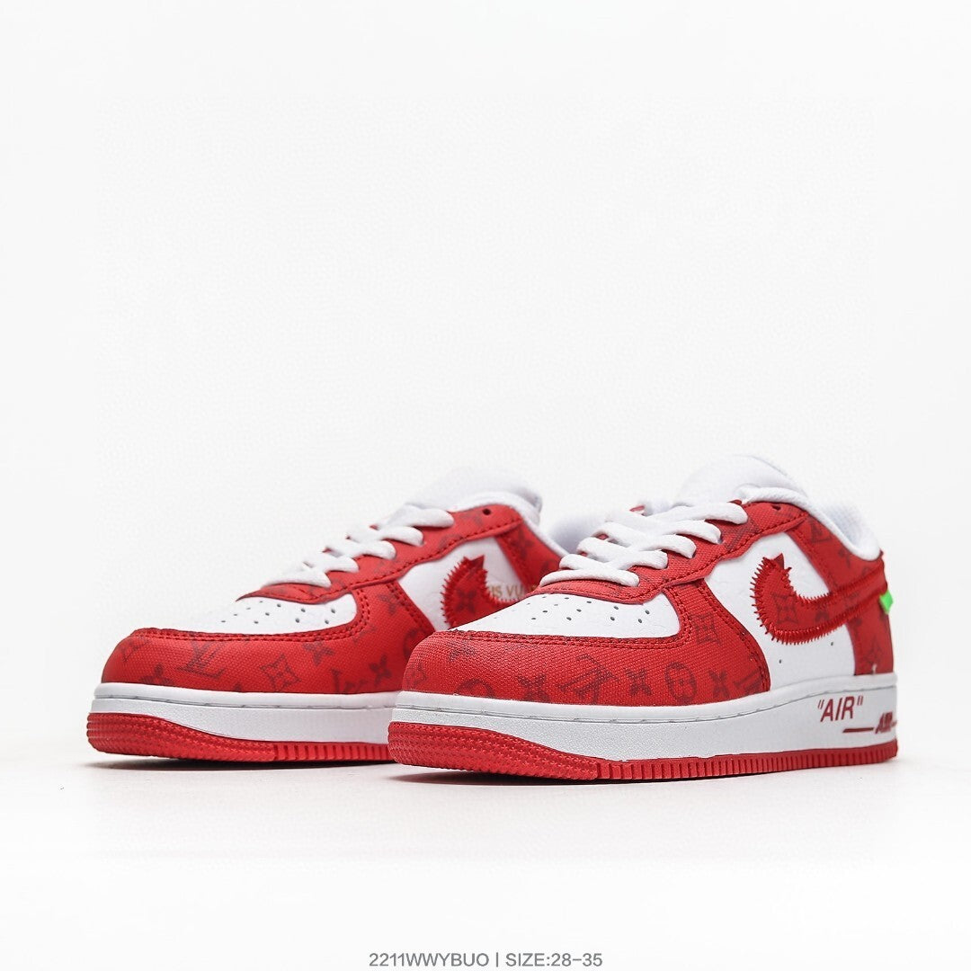 Nike Air Force 1 '07 Low-top versatile" red"