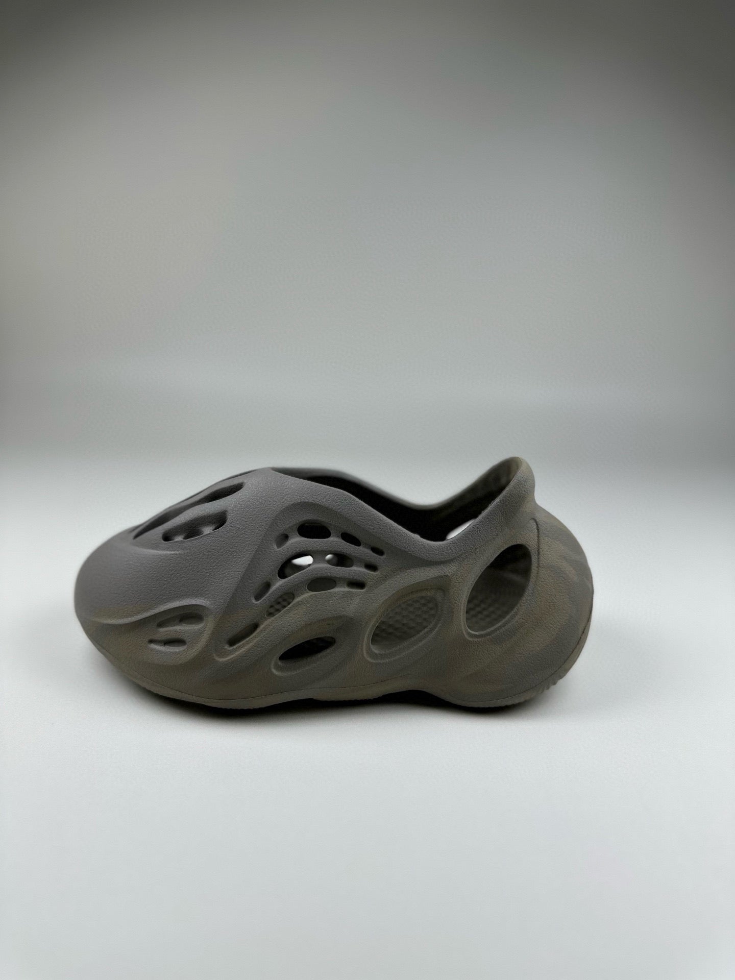 Coconut Crocs" dark gray"