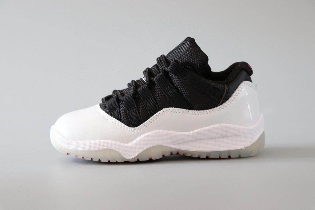 Joe 11 low-top children's shoes" black, white"