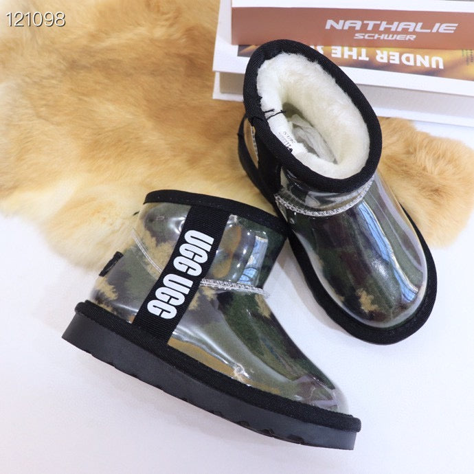 UGG children's jelly boots " black"