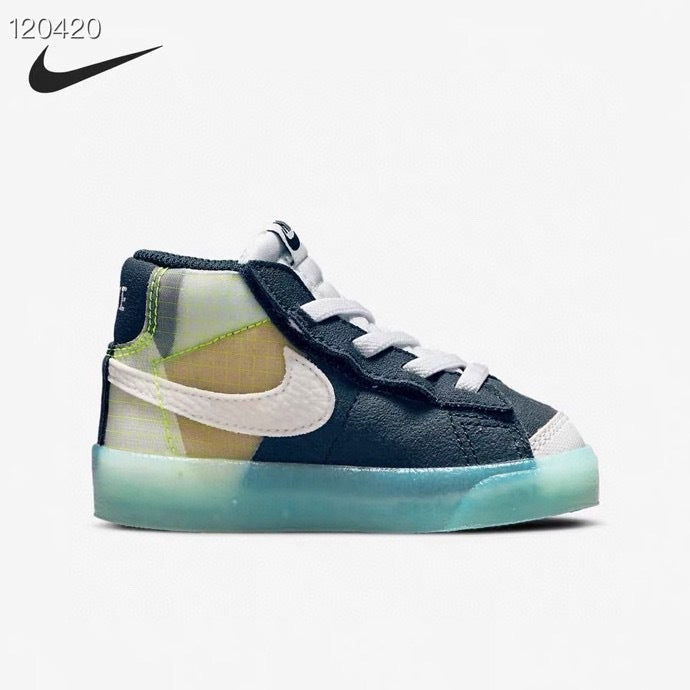 NK Trail Blazers mid-cut " white, gray"