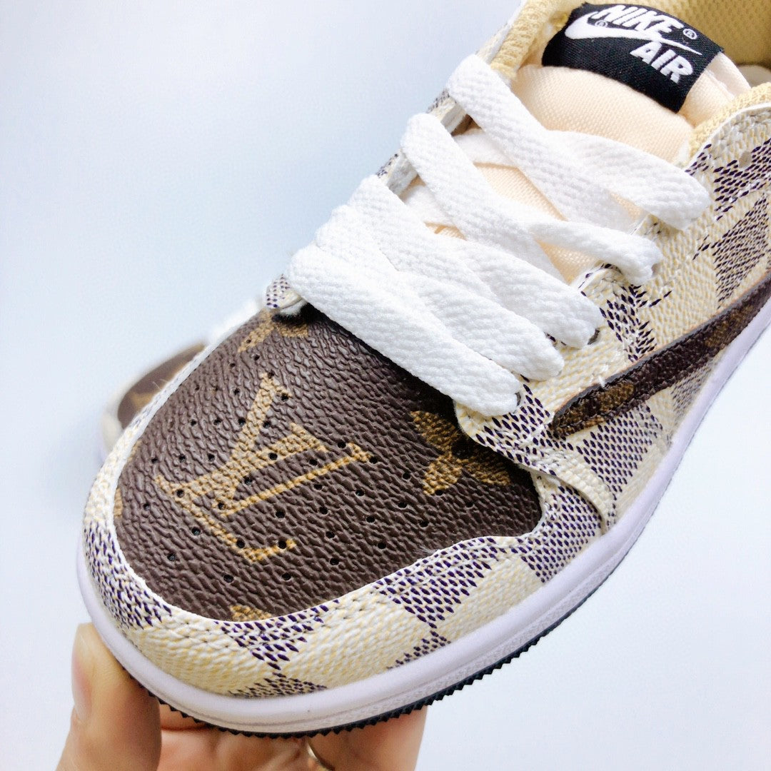 Jordan low-top reverse hook black warrior" beige"