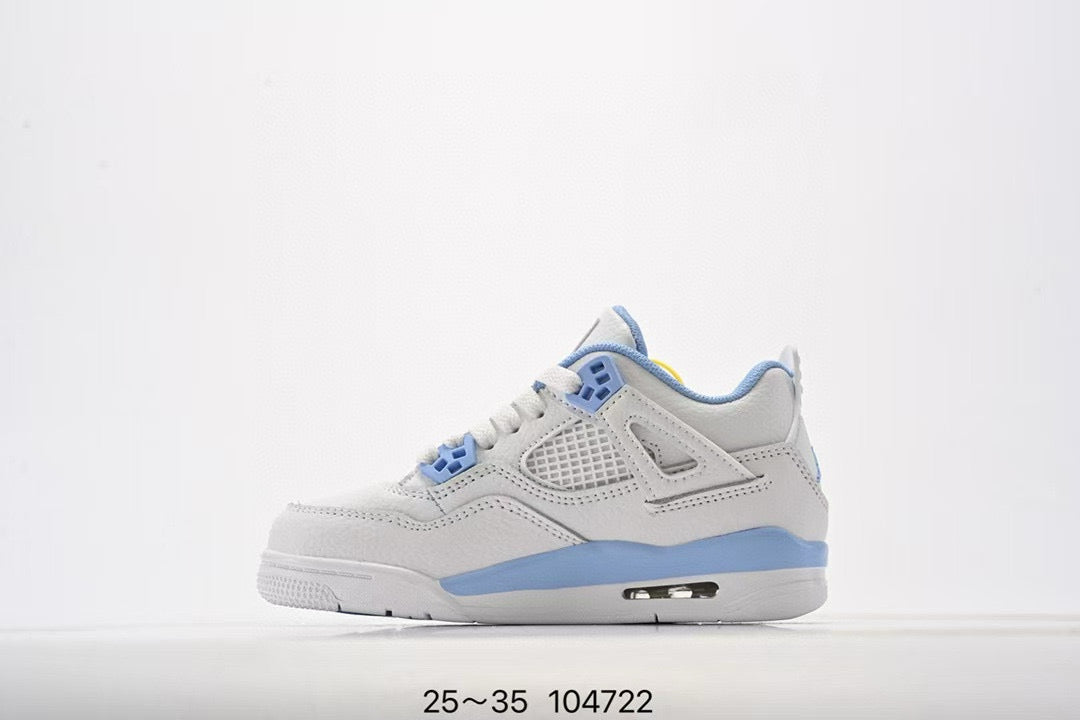 Joe 4 air cushion high quality children's shoes " white, blue"