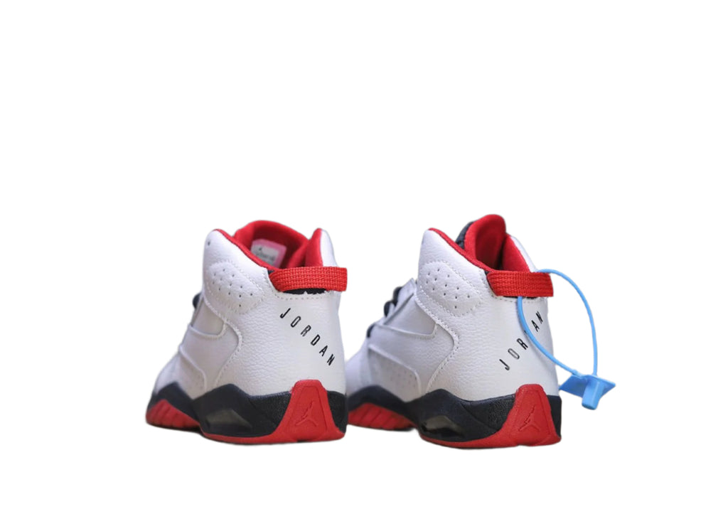AJ6 children's shoes simple version" black, white, red"