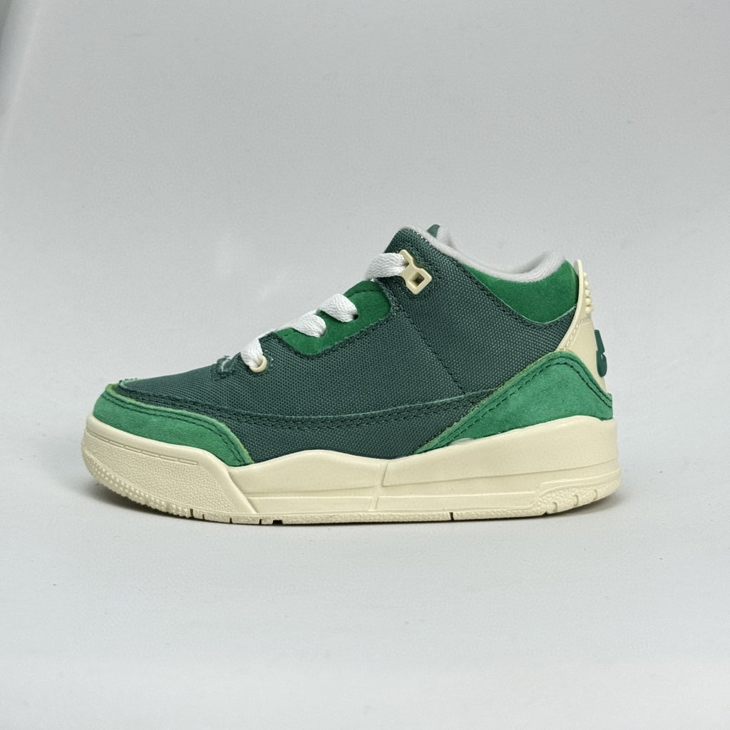 Jordan 3 children's shoes" green"
