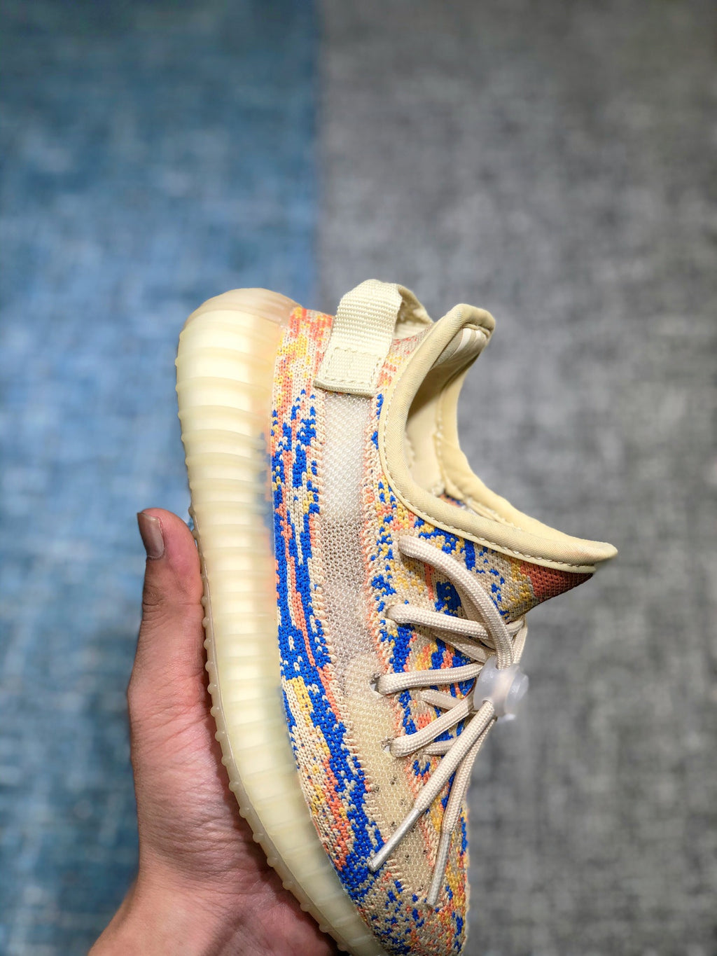 Coconut 350V2 really explosive children's shoes" orange, blue"