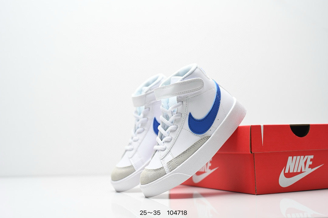 Nike Trail Blazers High-Top Velcro Kids Shoes
