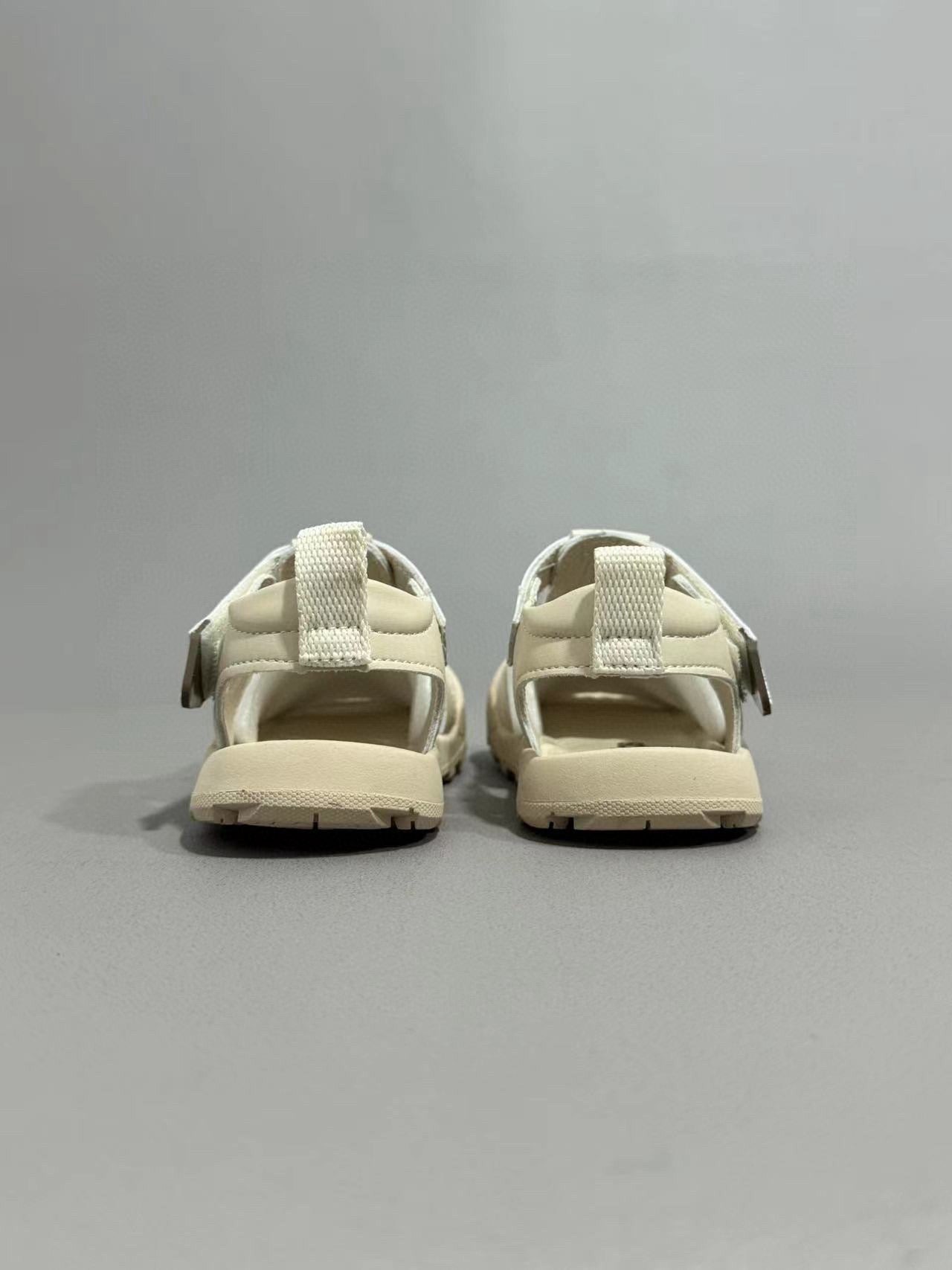 Adidas hollow Velcro sandals" Cream color"