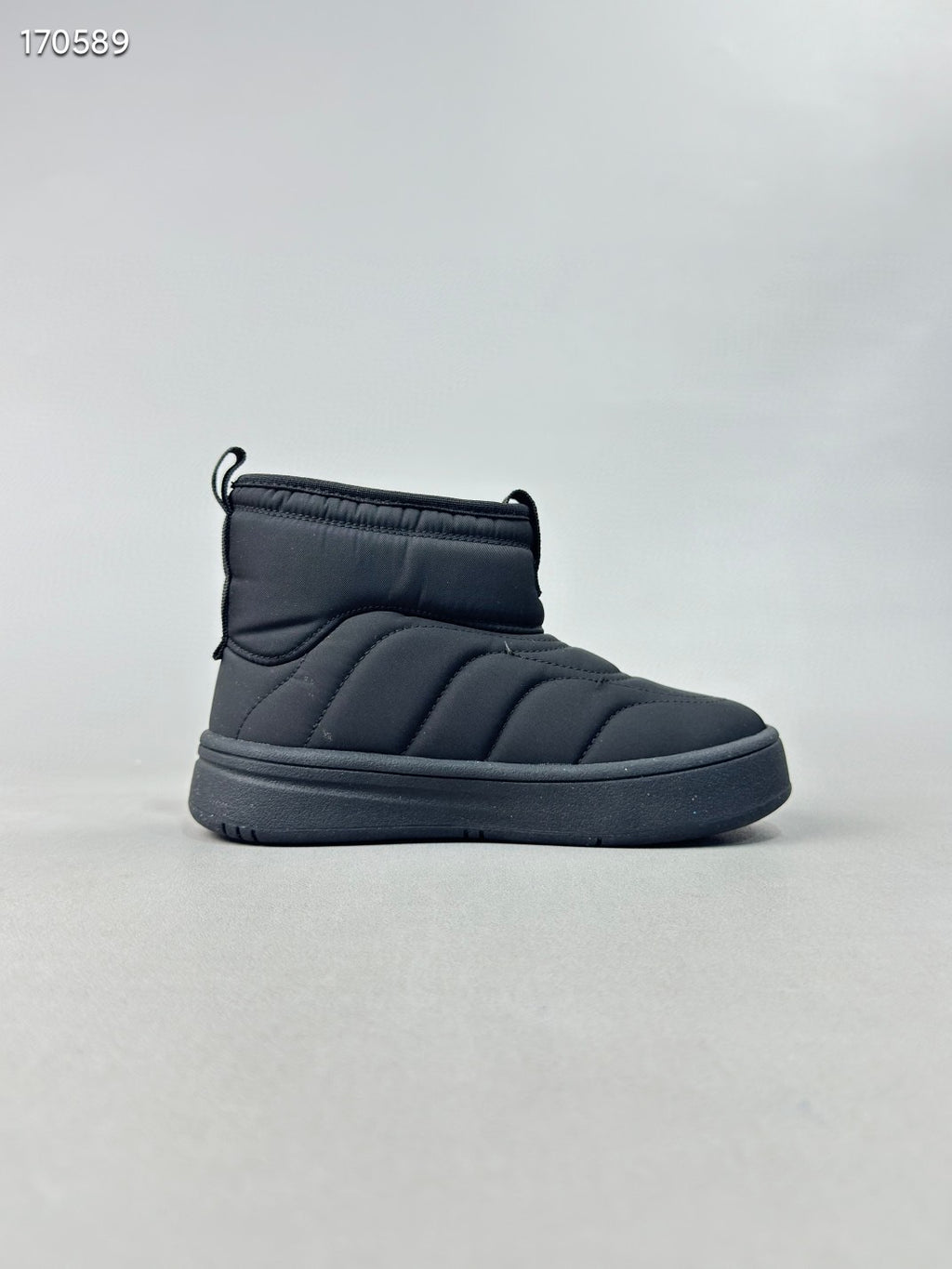 Adidas authentic ADIPUFF MID boys and girls warm" black"