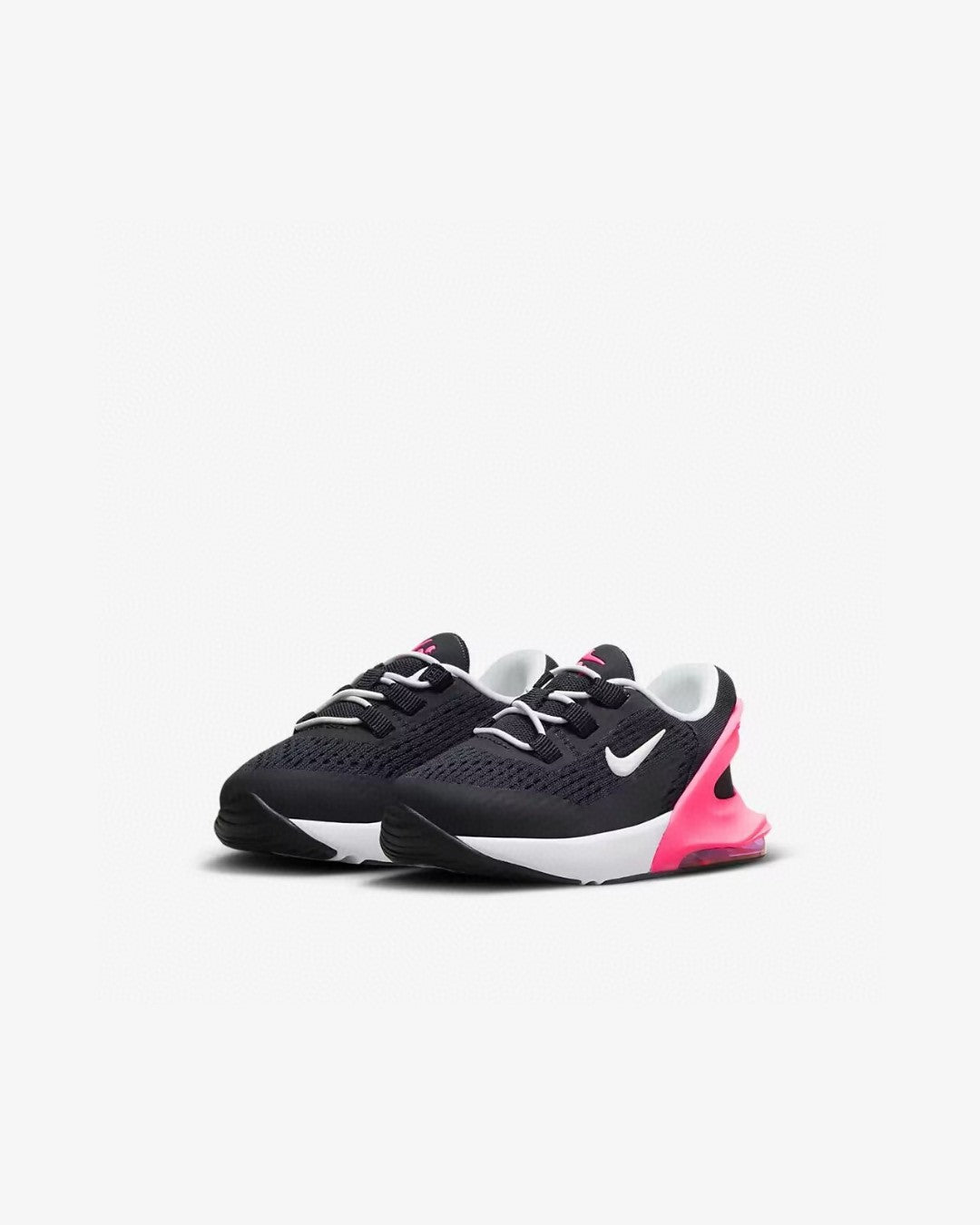 Nike 270 third generation elastic band air cushion children's shoes" black, pink"