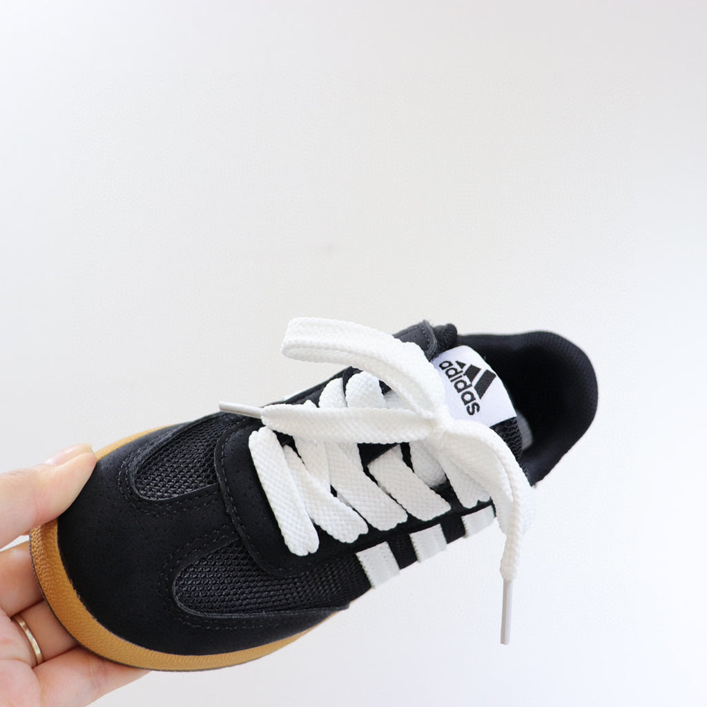 Adidas training hollow mesh panel shoes" Black"