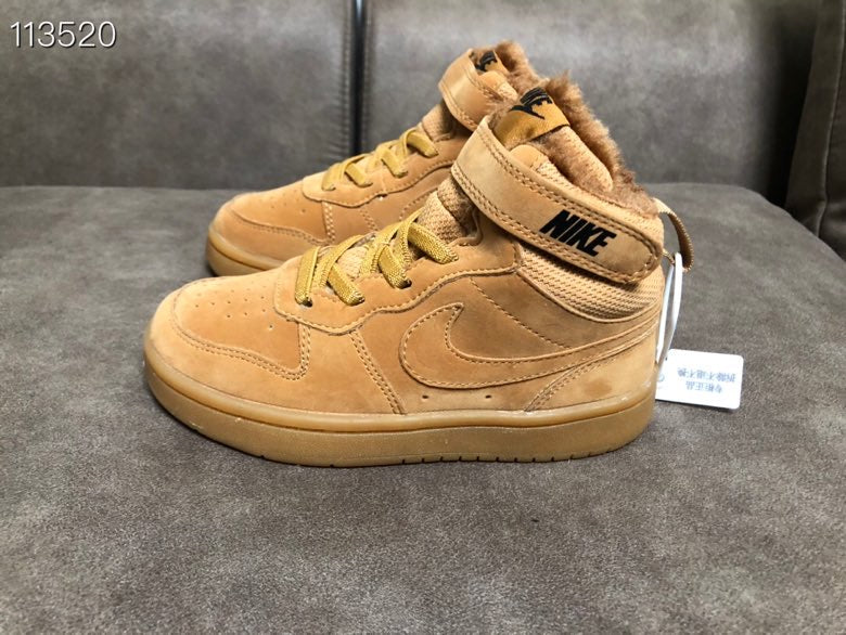 NIKE COURT Borough Mid2 JUN Air Force Workwear" Camel"