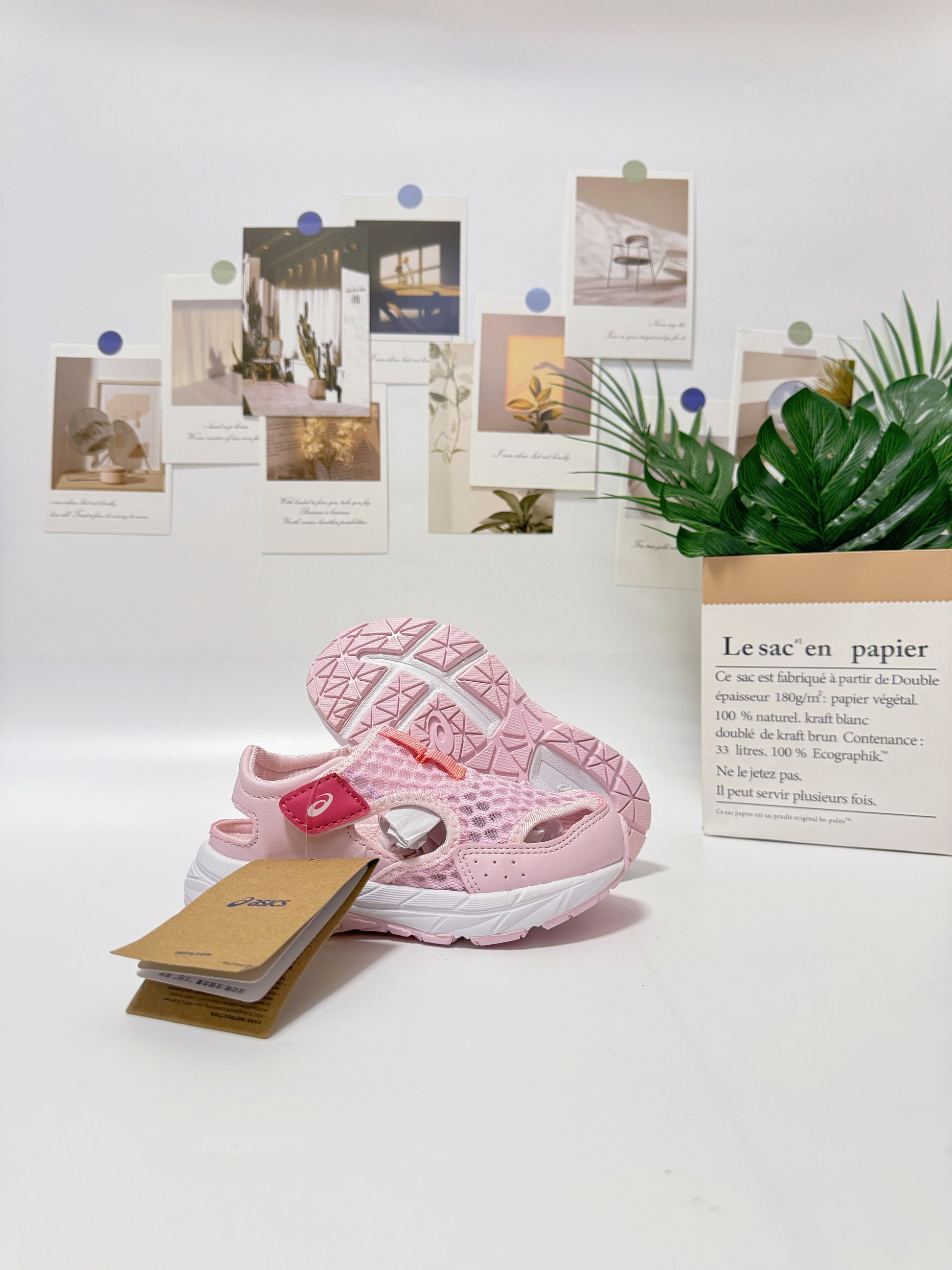 YSS new Velcro sandals "pink"