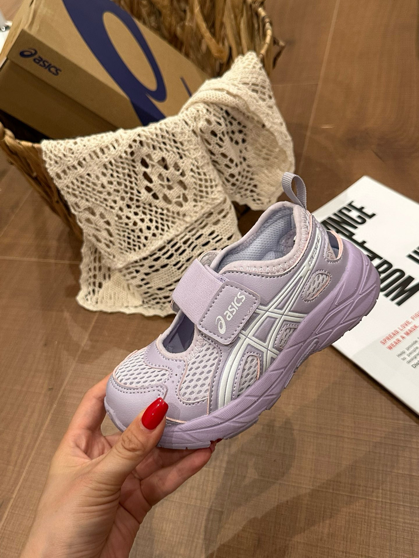 YSS closed toe sandals "light purple "