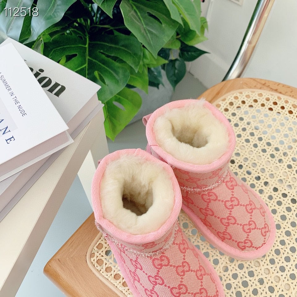 UGG Gucci Double G Logo Joint Model" Pink"