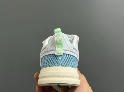 On Angpao Velcro Elastic Band" light blue and light gray"