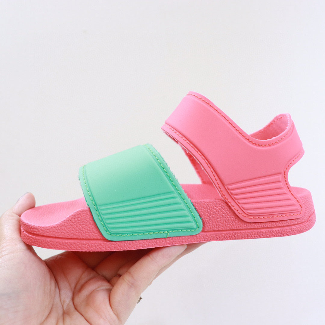 Adidas new open toe" pink"