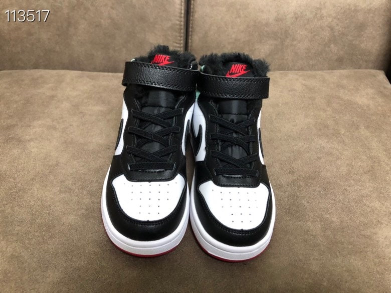 NIKE COURT Borough Mid2 JUN Air Force Workwear" white, black, red"
