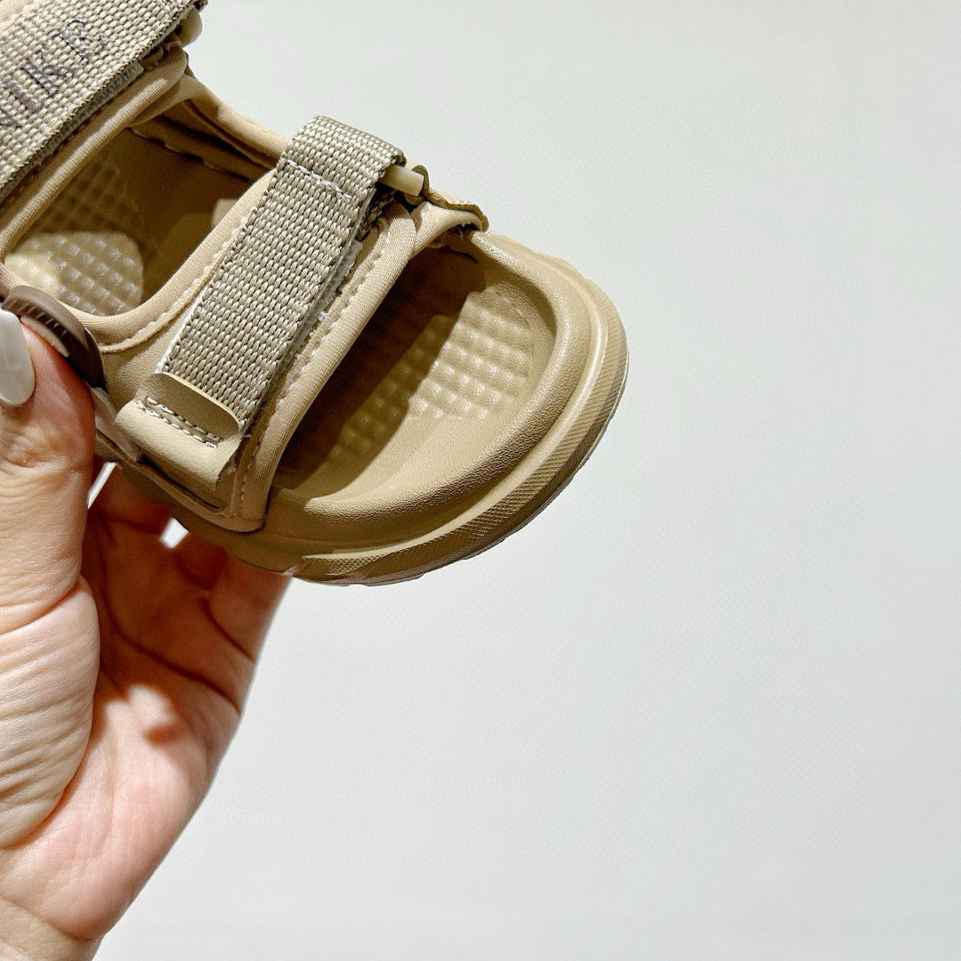 Nike Red Panda Soft Sole Beach Sandals " Beige"