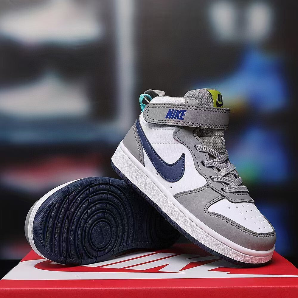 Air Force workwear mid-cut Velcro" gray"