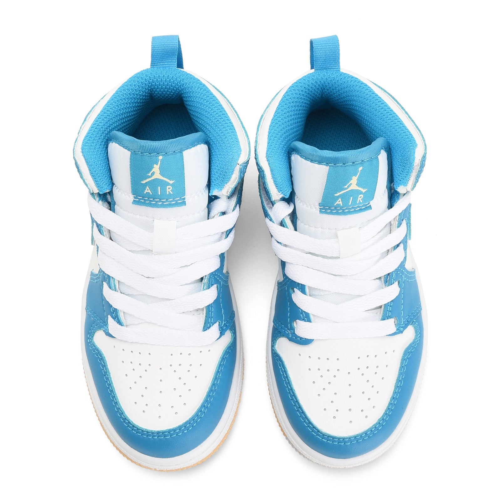 AJ-127" white, blue"