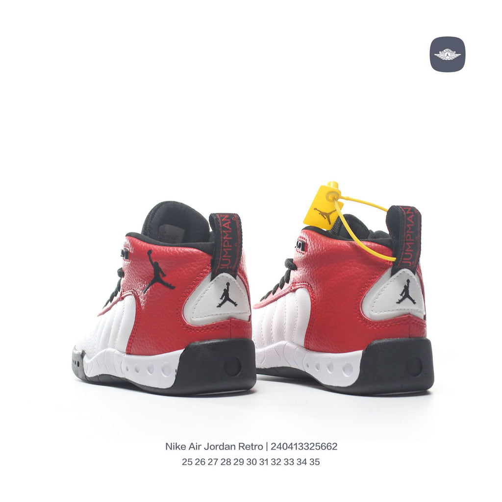 Jordan Retro-combat basketball shoes " red, white"