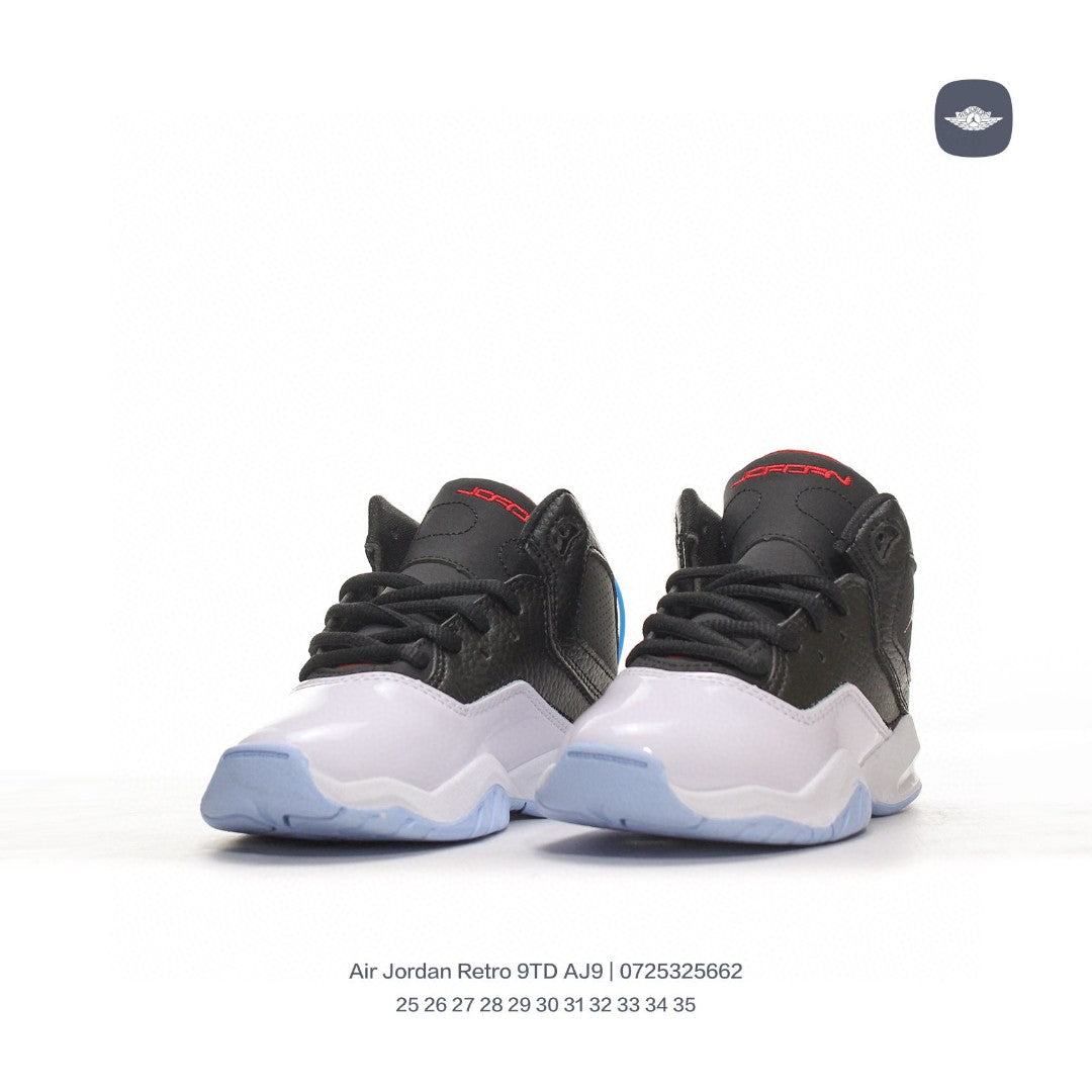 AJ12.5 generation children's retro leisure culture" white, black, red"