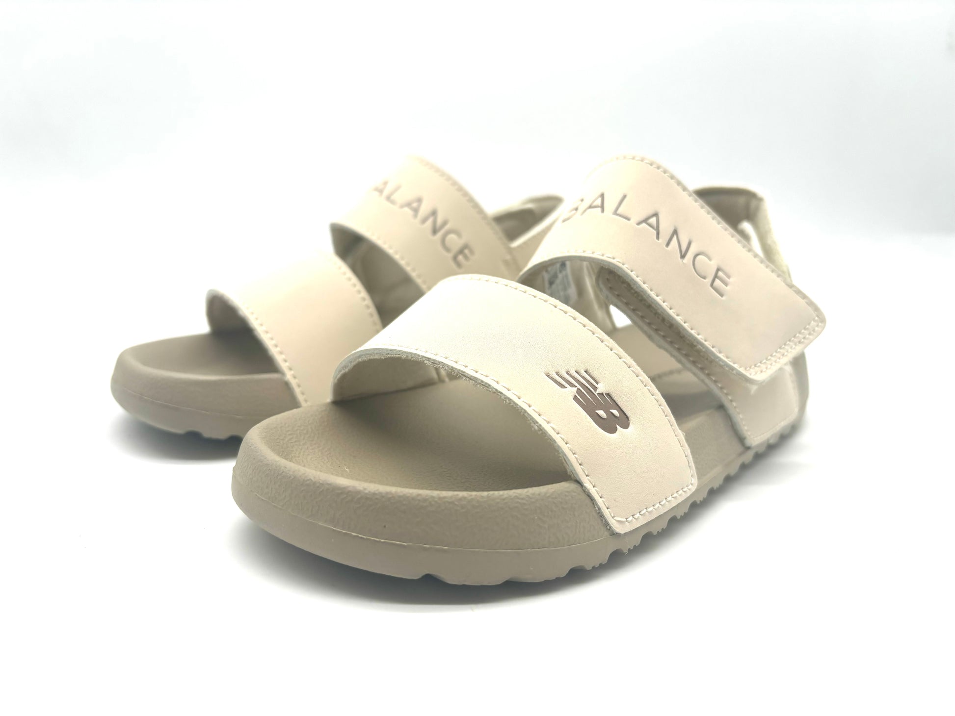 NB open toe sandals " light beige"