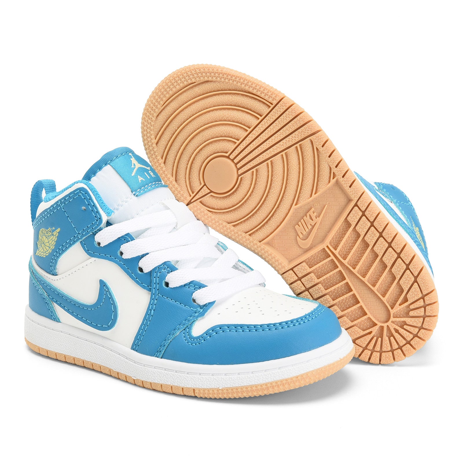 AJ-127" white, blue"