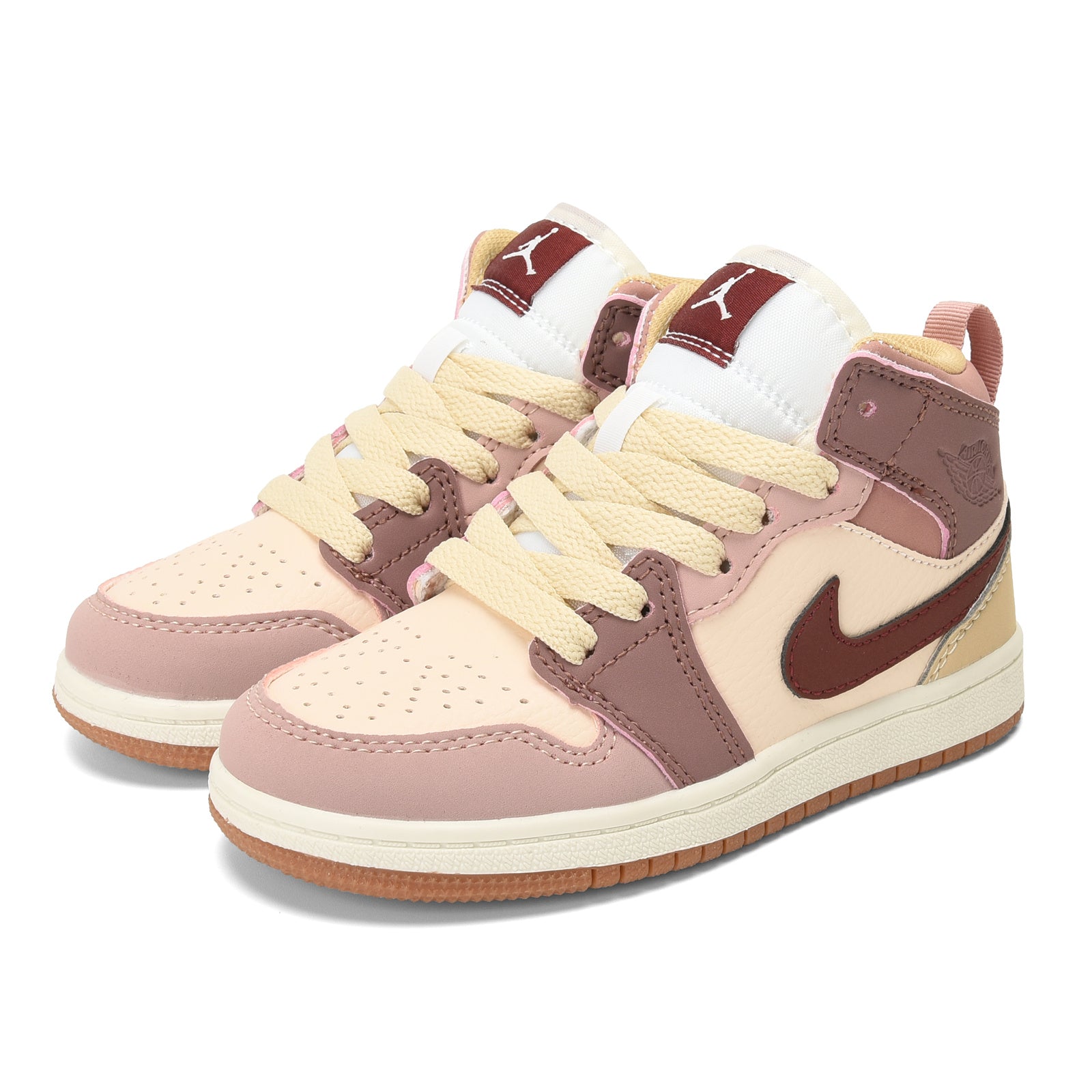 AJ-127" Rose, Brown, Beige, cream"