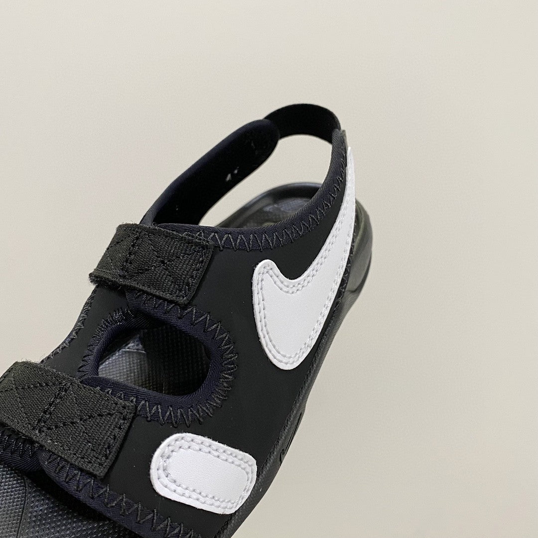 Nike Sunray Adjust 6 (TD) Children's Sandals" black"