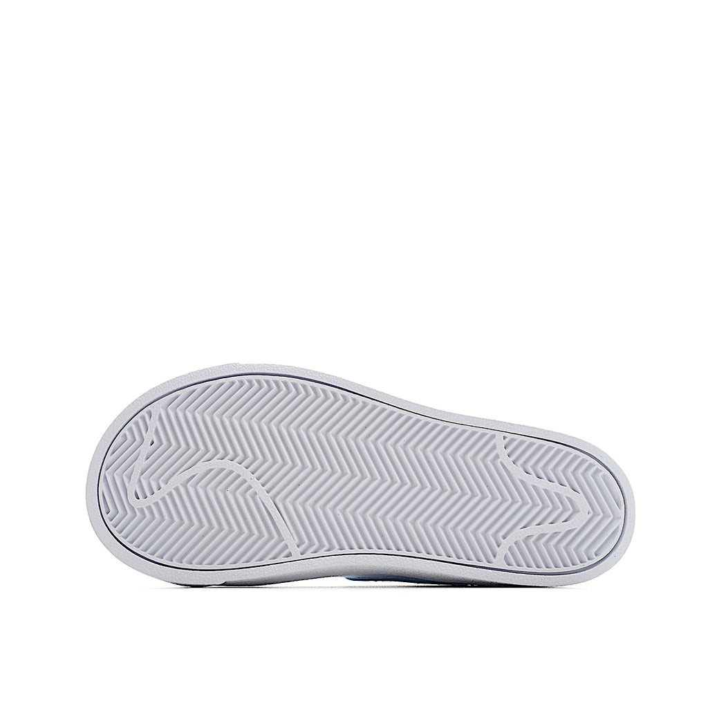 Trail Blazers Velcro Low-Top Kids Sneakers" white, blue"