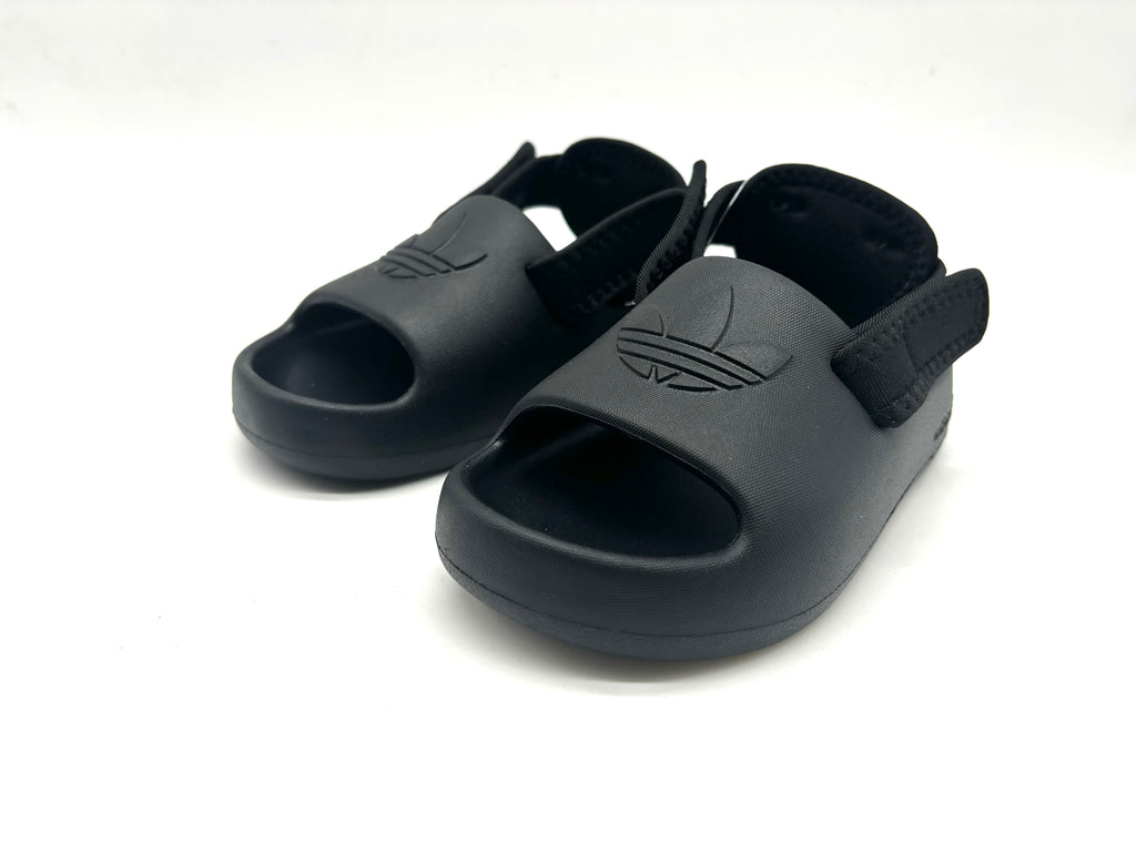 Adidas clover two-way open-toe outdoor " Black"