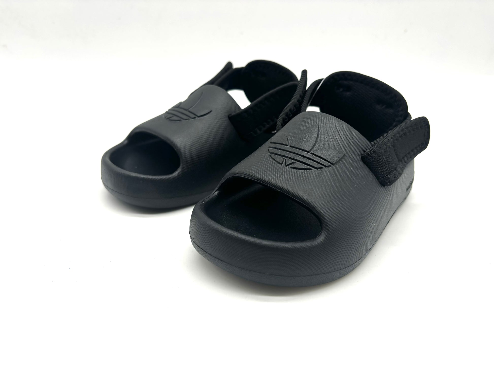 Adidas clover two-way open-toe outdoor " Black"