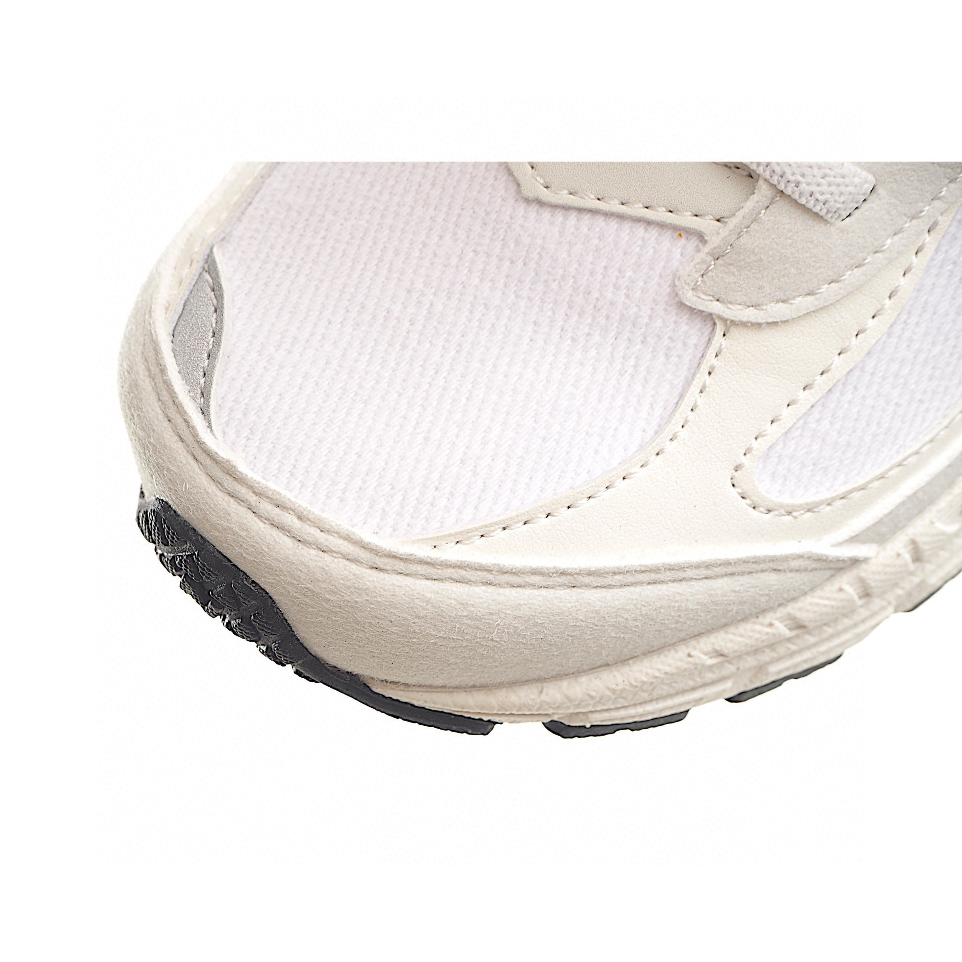 NB327 Rotating Buckle Waffle Gump Children's Shoes" white, cream"