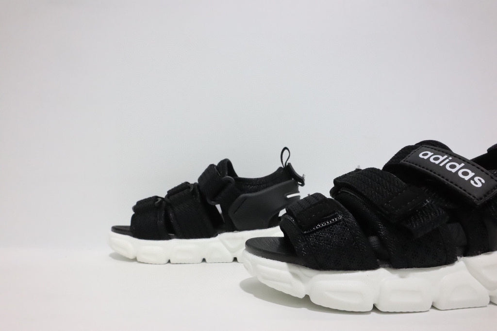 Adidas three velcro sandals "black"
