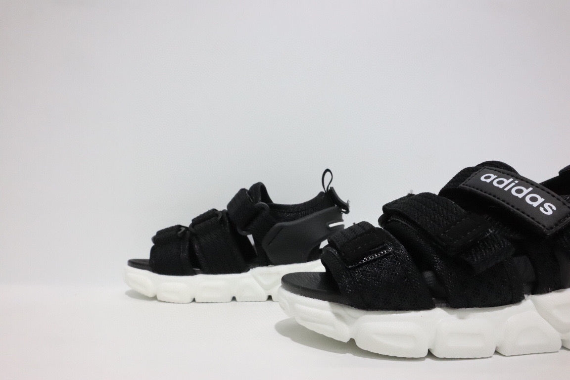Adidas three velcro sandals "black"