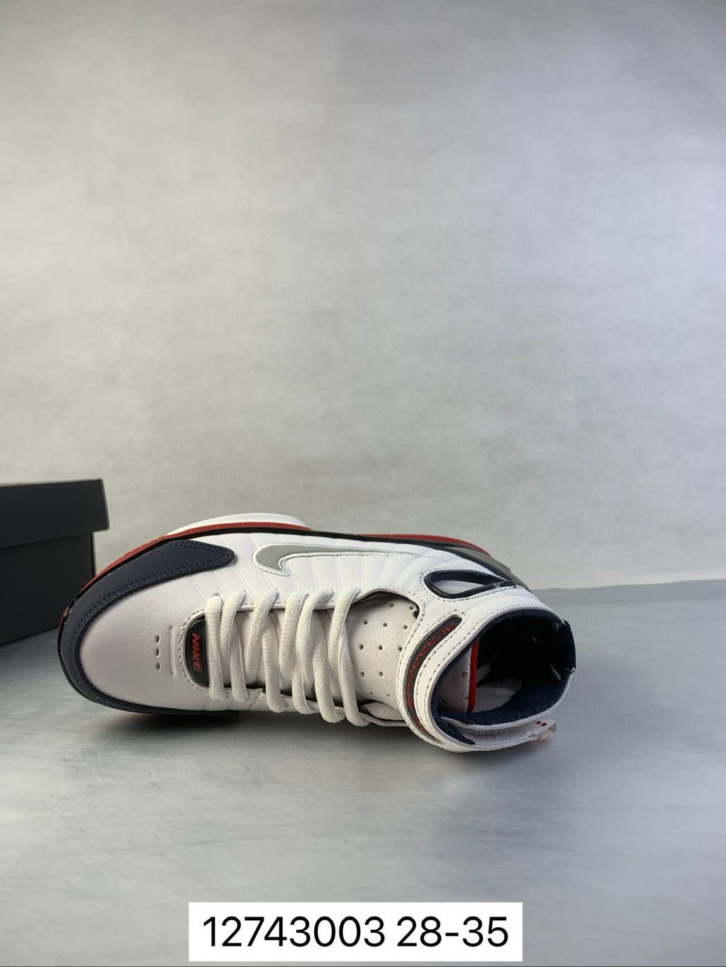 Nike Air Zoom 2K4 basketball shoes " white, red"